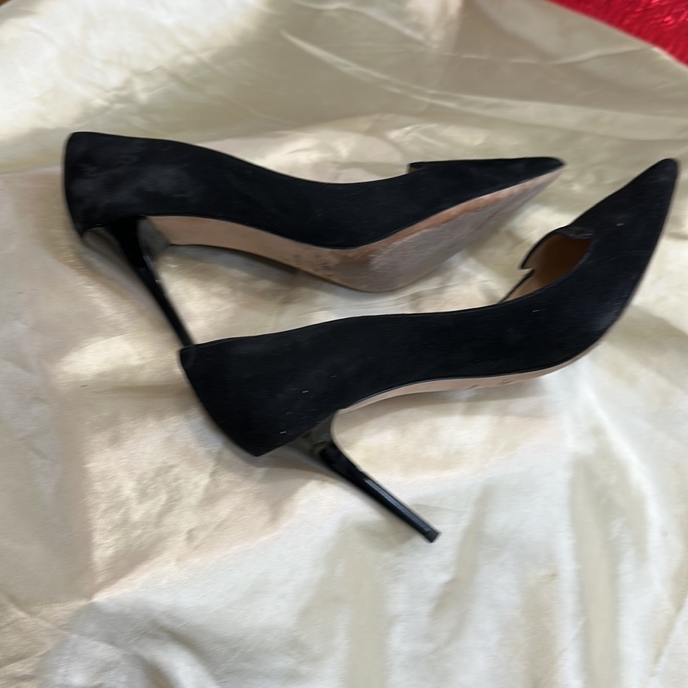 Jimmy Choo size 8 Black Suede Shoes - Picture 5 of 8
